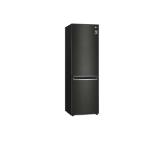 LG GBB61BLJMN, Refrigerator, Bottom Freezer, 341 l, Total No Frost, LINEAR Cooling, Multi-Air Flow, Moist Balance Crisper, Smart Diagnosis, Door Cooling+TM, Energy Efficiency E, Steel black