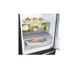LG GBB61BLJMN, Refrigerator, Bottom Freezer, 341 l, Total No Frost, LINEAR Cooling, Multi-Air Flow, Moist Balance Crisper, Smart Diagnosis, Door Cooling+TM, Energy Efficiency E, Steel black