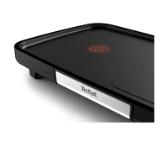 Tefal CB641810, Plancha Booster, 2200 W, Power Boost, Adjustable thermostat, Non-stick surface Tefal Resist +, Thermospot indicator, Black