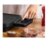 Tefal CB641810, Plancha Booster, 2200 W, Power Boost, Adjustable thermostat, Non-stick surface Tefal Resist +, Thermospot indicator, Black