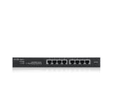 ZyXEL GS1915-8, 8-port GbE Smart hybrid mode Switch, standalone or NebulaFlex Cloud, desktop, fanless