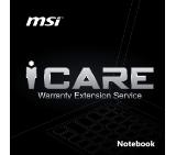 MSI 1Y WARRANTY EXTENSION FOR Notebook, It need to be register with the end-user invoice of NOTEBOOK within 30 days