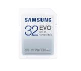 Samsung 32GB SD Card EVO Plus, Class10, Transfer Speed up to 130MB/s