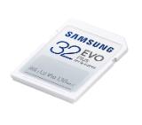 Samsung 32GB SD Card EVO Plus, Class10, Transfer Speed up to 130MB/s