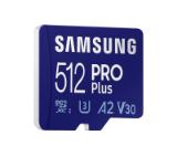 Samsung 512GB Micro SD PRO Plus + Reader, Class10, Read 160MB/s - Write 120MB/s