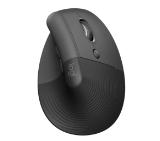 Logitech Lift Vertical Ergonomic Mouse - GRAPHITE / BLACK - EMEA