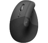 Logitech Lift Left Vertical Ergonomic Mouse - GRAPHITE / BLACK - EMEA