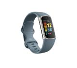 Fitbit Charge 5, Steel Blue, Platinum Stainless Steel