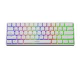 Genesis Mechanical Gaming Keyboard Thor 660 Wireless RGB Backligtht Gateron Red White