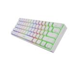 Genesis Mechanical Gaming Keyboard Thor 660 Wireless RGB Backligtht Gateron Red White