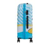 Samsonite AT 4-wheel 67cm Spinner suitcase Wavebreaker DONALD BLUE KISS