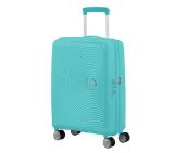 Samsonite Soundbox Spinner (4 wheels) 55cm Exp Poolside Blue