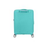 Samsonite Soundbox Spinner (4 wheels) 55cm Exp Poolside Blue