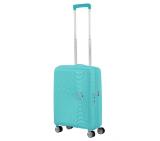 Samsonite Soundbox Spinner (4 wheels) 55cm Exp Poolside Blue