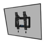 Neomounts by NewStar Screen Wall Mount (tilt, VESA 200x200)