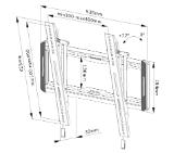 Neomounts by NewStar Screen Wall Mount (tilt, VESA 400x400)