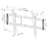 Neomounts by NewStar Screen Wall Mount (tilt, VESA 600x400)