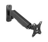 Neomounts wall mounted gas spring monitor arm (2 pivots VESA 100x100)