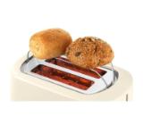 Bosch TAT7407, Compact Toaster, 800 W, Auto power off, Lifting high, Beige