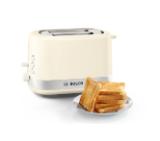 Bosch TAT7407, Compact Toaster, 800 W, Auto power off, Lifting high, Beige