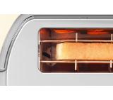 Bosch TAT7407, Compact Toaster, 800 W, Auto power off, Lifting high, Beige