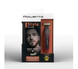 Rowenta TN6040F4 Hybrid Forever Sharp Orange Style, beard, cordless, waterproof 3-in-1, self-sharpening blades, 100% stainless steel, minimum cutting length 0.4mm, precision setting 1mm, beard blade size 32mm, 120min autonomy, charging time 1h30min