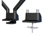 Neomounts by NewStar Flat Screen Desk Mount (clamp/grommet)