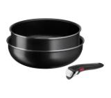 Tefal L1539153 Easy Cook & Clean wok26 + stp24 + handle