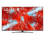 LG 50UQ91003LA, 50" Real 4K UltraHD TV, 3840x2160, DVB-T2/C/S2, Alpha 5 Gen5 Processor, Cinema HDR, Dolby Vision IQ, Dolby Atmos, webOS ThinQ, AI functions, FreeSync, 2ch, WiFi 802.11.ac, Voice Controll, Bluetooth 5.0, Miracast / AirPlay 2, LAN, CI, HDMI