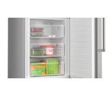 Bosch KGN39VIBT SER6 FS fridge-freezer NoFrost, C, 203/60/66cm, 363 l (260+103), 35 dB(B), VitaFresh XXL, 0° drawer, Metal Backwall with Multi Airflow,  Flex Interior, Intelligent Inverter Technology, Black ColorGlass, HC ready