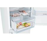 Bosch KGN39VWEQ SER4 FS fridge-freezer NoFrost, E, 203/60/66cm, 368 l (279+89), 39 dB(C), VitaFresh, handles, white