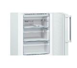 Bosch KGN39VWEQ SER4 FS fridge-freezer NoFrost, E, 203/60/66cm, 368 l (279+89), 39 dB(C), VitaFresh, handles, white