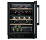 Bosch KUW21AHG0 SER6 Wine cooler with glass door, G, 82.0 cm x 60.0 cm x 56.0 cm, Number of shelves - 5, Capacity for bottles of 750 ml - 44, Number of temperature zones - 2, Temperature range (° C) - 5-20 ° C, 38 dB (A)