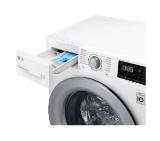 LG F2WV3S7S4E, Washing Machine, Slim design, 7 kg, 1200 rpm, Energy Efficiency D, Spin Efficiency B , 6 Motion Direct Drive, AI DD, Steam, Smart Diagnosis, Add Item, WxHxD/600x850x475 mm, White