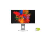 Fujitsu DISPLAY P2410 TE Wide 23.8", LED, PL, IPS, 5ms, 1000:1, 250cd/m2, 1920x1080, 16:9, 99% sRGB, 1xDP Out(Daisy Chain), 1xDP1.2, 1xHDMI1.4, 4xUSB, 1xUSB-C 95W, 1xGB LAN, 6-in-1 stand,Sp.2x2W, HAdj.150mm, Rot.90°, TAngle -5°/+35°, SAngle 345°, Marble
