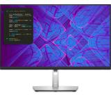 Dell P2723QE, 27" IPS LED AG, 5ms, 1000:1, 350 cd/m2, 4K 3840x2160, 99% Srgb, HDMI, DP, USB-C hub, USB 3.2 Gen, RJ45, ComfortView, Height, Pivot, Swivel, tilt, Black