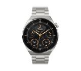 Huawei Watch GT 3 Pro 46mm, Odin-B19M, 1.43", Amoled, 466x466, PPI 326, 4GB, Bluetooth 5.2 supports BLE/BR/EDR, 5ATM, NFC, GPS, Battery 530 maAh, Light Titanium Case