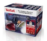 Tefal GV9220E0, ProExpress Protect, red, 2600W, electronic temp settings, 7,5bars, 135g/min, steam boost 540g/min, Durilium Airglide Autoclean Ultra Thin soleplate, AD, AO, removable water tank 1,6L, calc collector, lock system, fast heat up 2min