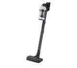 Samsung VS20A95823W/GE, Wireless vacuum cleaner with All-in-one Clean Station, Bespoke Jet One Pet, Suction power 210W, Dual Brush, Pet Brush, Black chrome/Cloudy white