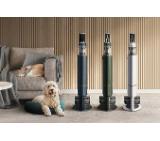 Samsung VS20A95823W/GE, Wireless vacuum cleaner with All-in-one Clean Station, Bespoke Jet One Pet, Suction power 210W, Dual Brush, Pet Brush, Black chrome/Cloudy white