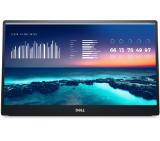Dell C1422H 14" Portable Monitor, LED AG, 6ms, 700:1, 300 cd/m2, FHD 1920x1080, 99% Srgb, 2 x USB-C (DisplayPort 1.2 mode), Tilt, Black