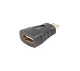 Lanberg adapter HDMI (f) -> HDMI mini (m), black