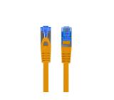 Lanberg patch cord CAT.6A FTP LSZH CCA 0.5m Fluke Passed, orange