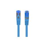 Lanberg patch cord CAT.6A FTP LSZH CCA 10m Fluke Passed, blue