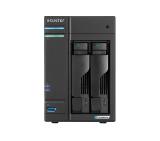 Asustor Lockerstor AS6702T, 2 Bay NAS, Intel Jasper Lake 4C 2.0 GHz, 4GB DDR4 SODIMM, M.2 NVMe x4 slots (Diskless), USB 3.2 Gen 2x2, Dual 2.5GbE Ports, WOW (Wake on WAN), AES-NI hardware encryption, MyArchive (support btrfs and snapshot), SSD Caching