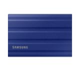 Samsung Portable NVME SSD T7 Shield 1TB , USB 3.2 Gen2, Rugged, IP65, Read 1050 MB/s Write 1000 MB/s, Blue