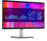 Dell P2423DE, 23.8" Wide LED AG IPS Panel, 5ms, 1000:1, 300 cd/m2, 2560x1440, 99% Srgb, HDMI, DP, USB-C hub, USB 3.2 Gen 1, RJ-45, ComfortView, Height, Pivot, Swivel, Tilt, Black