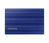 Samsung Portable NVME SSD T7 Shield 2TB , USB 3.2 Gen2, Rugged, IP65, Read 1050 MB/s Write 1000 MB/s, Blue