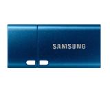 Samsung 256 GB Flash Drive, Read 400 MB/s, USB-C 3.2 Gen 1, Water-proof, Magnet-proof, X-ray-proof, Blue