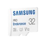 Samsung 32 GB micro SD PRO Endurance, Adapter, Class10, Waterproof, Magnet-proof, Temperature-proof, X-ray-proof, Read 100 MB/s - Write 30 MB/s